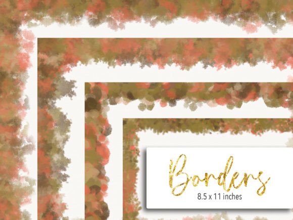 Autumn Borders Collection: Enhance Your Fall Clip Art Projects