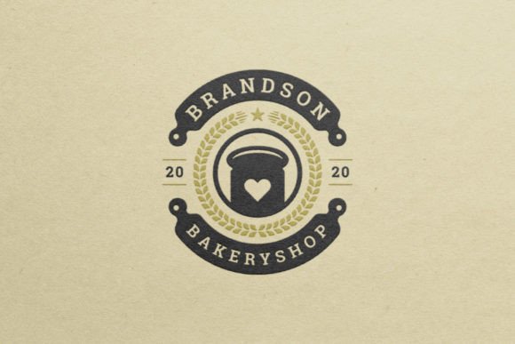 Bakery Shop Retro Logo Template: A Practical Design Choice for Bakers