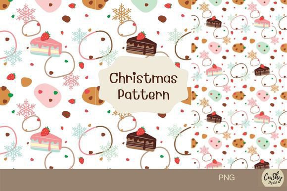 Christmas Pattern1-3: A Seamless Decorative Collection