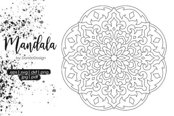 Exploring Mandala Coloring Page Vol.064: A Versatile Design for Creativity and Decor