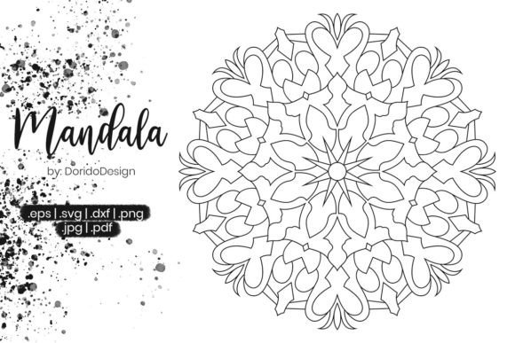 Exploring the Versatility of Mandala Coloring Page Vol.061