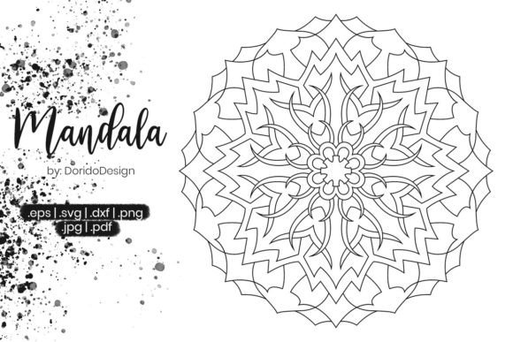 Mandala Coloring Page Vol.053