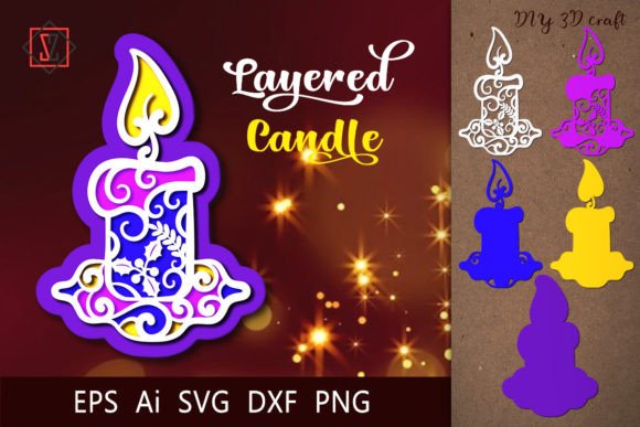 Multilayer Candle2 3D Craft: A Creative Guide to Mastering Layered Candle Designs