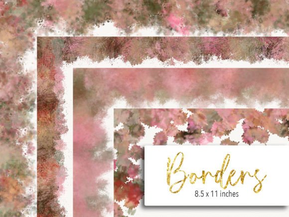 Pink Pale Borders Clip Art for Creative and Practical Uses