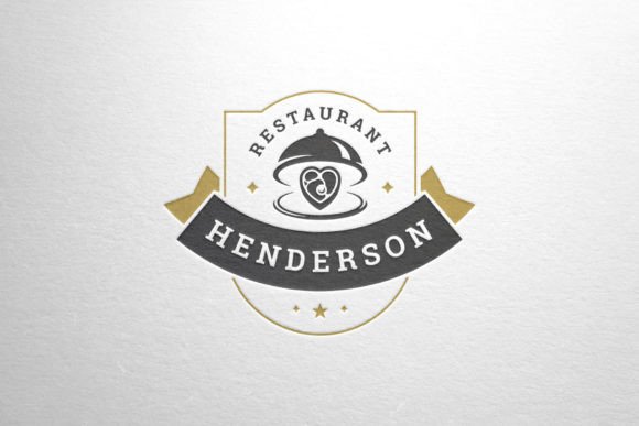 Restaurant Retro Logotype Template: A Timeless Design for Culinary Branding