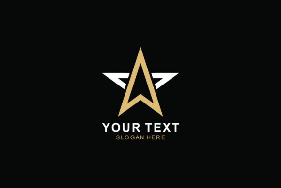 Star with Arrow Gold