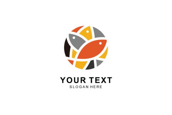 The Art of Minimalism: Mastering the Abstract Fish Symbol Isolated Circle for Modern Branding
