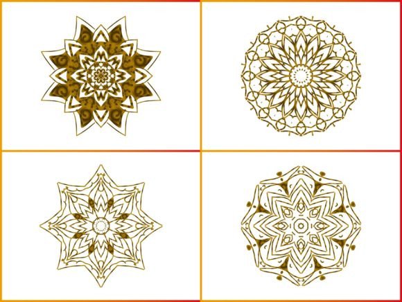 The Mandala Gold Gradation Star Ornament: A Unique Fusion of Art and Symbolism