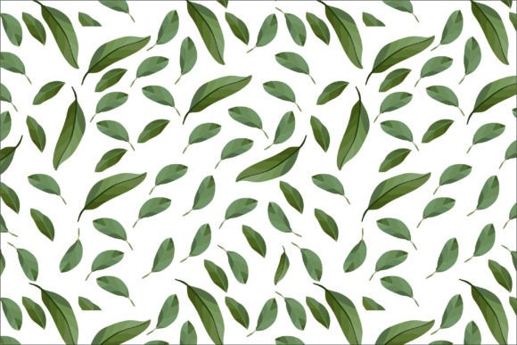 Timeless Elegance in Leaves Floral Seamless Pattern Design