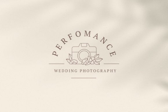 Wedding Photographer Linear Logotype: A Versatile Branding Tool for Creative Professionals